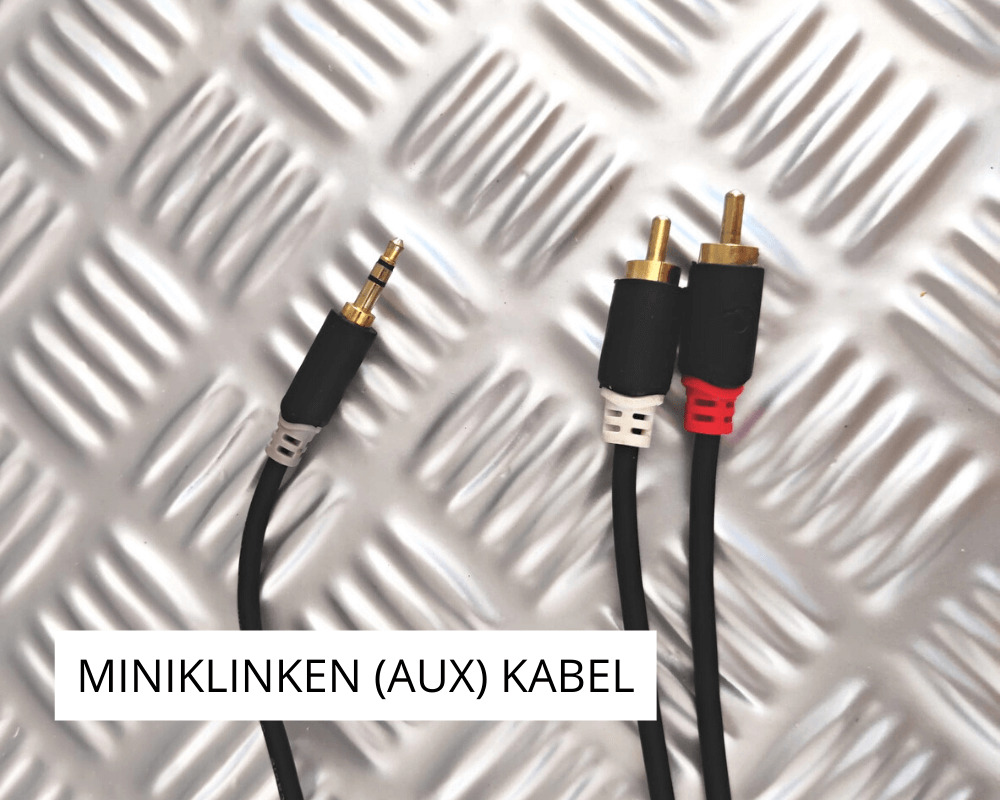 Miniklinken AUX kabel 