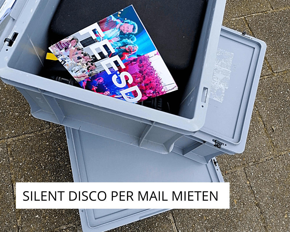 Silent disco per mail mieten